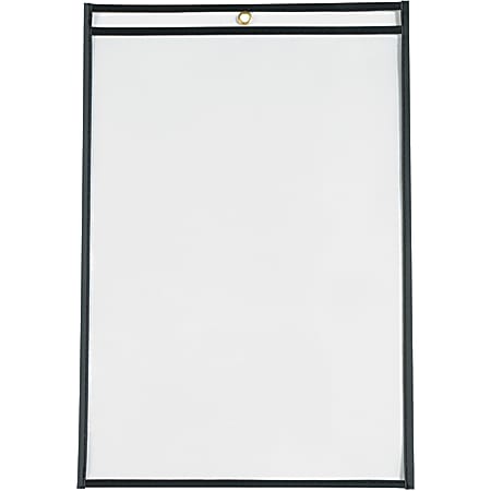 Partners Brand Job Ticket Holders, 11" x 17", Black, Pack Of 25