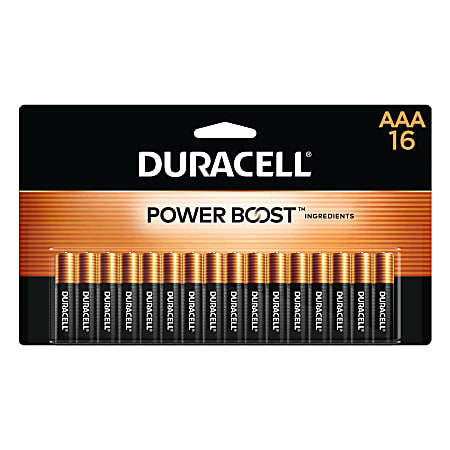 Duracell AAA Batteries in Duracell 