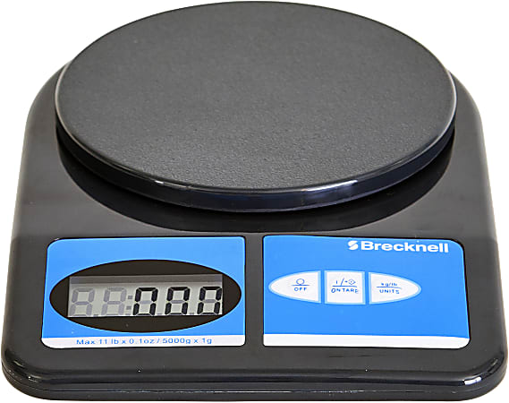 Brecknell® Electronic Office Scale, 11-Lb Capacity