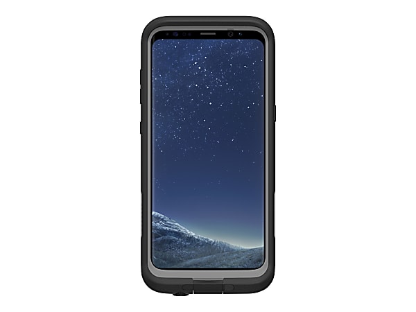 LifeProof Fre Samsung GALAXY S8 - Protective waterproof case for cell phone - asphalt black - for Samsung Galaxy S8