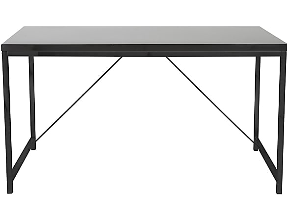 Eurostyle Gilbert 48"W Writing Desk, Black