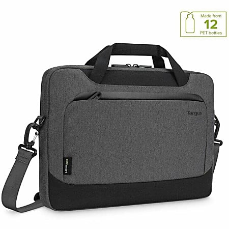 Targus&reg; Cypress Slimcase With 14" Laptop Pocket, Gray