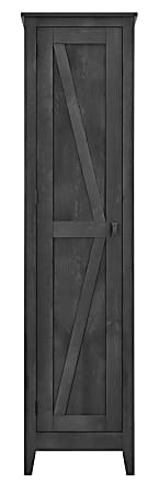 Ameriwood™ Home Farmington 18" Wide Storage Cabinet, 4 Shelves, Rustic Gray