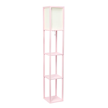 62 in tall shelf floor lamp online