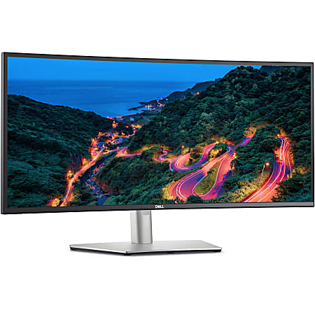 Dell UltraSharp U3423WE 34" Class WQHD Curved Screen LCD Monitor - 21:9 - 34.1" Viewable - In-plane Switching (IPS) Technology - WLED Backlight - 3440 x 1440 - 1.07 Billion Colors - 300 Nit - 5 ms - HDMI - DisplayPort - USB Hub