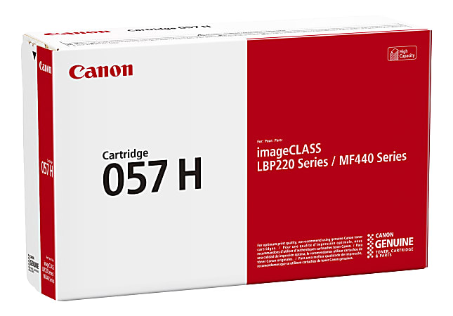 Compatible Canon 057H Black Toner 3010C001, (10,000 Page Yield)