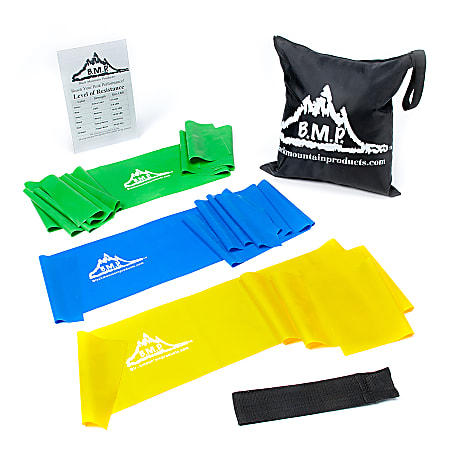 Resistance Band Set of 5 - Black Mountain Products