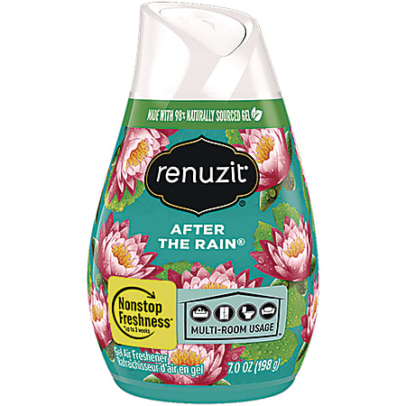 Renuzit® Adjustables Air Freshener, After the Rain Scent, 7 oz Solid, 12/Carton