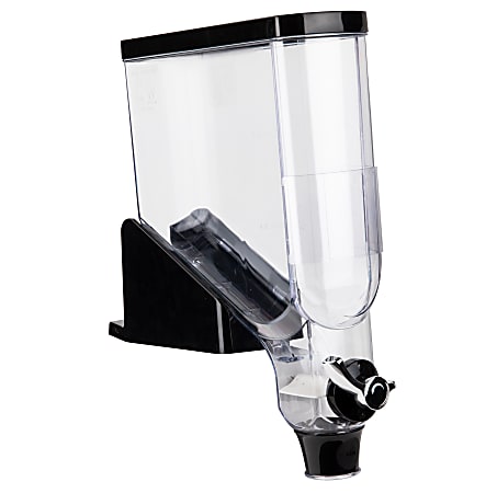 Mind Reader Bulk Cereal Dispenser, Black