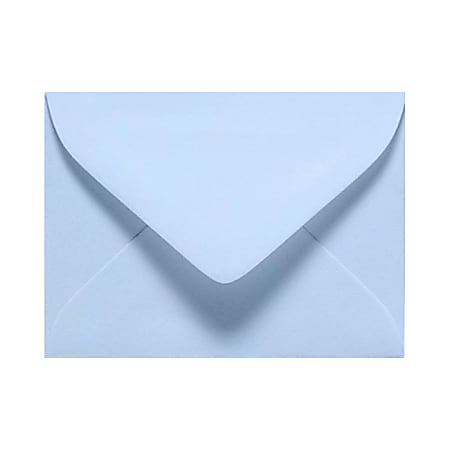 LUX Mini Envelopes, #17, Gummed Seal, Baby Blue, Pack Of 500