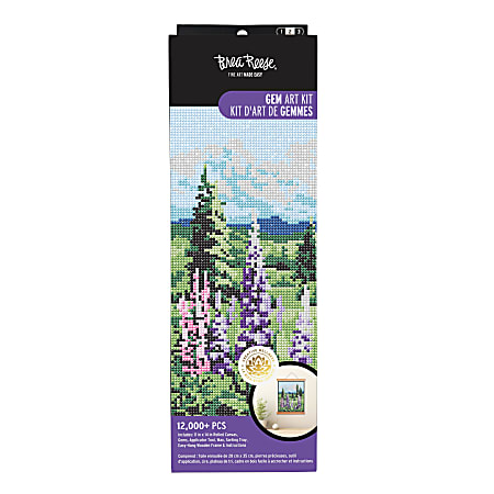 Vivid by Brea Reese&reg; Rolled Canvas Gem Art Kit, Landscape, 11&rdquo; x 14&rdquo;