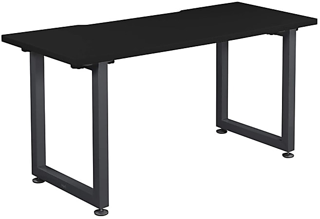 VARI VARIDESK QuickPro Rectangular Computer Desk, 60"W, Black