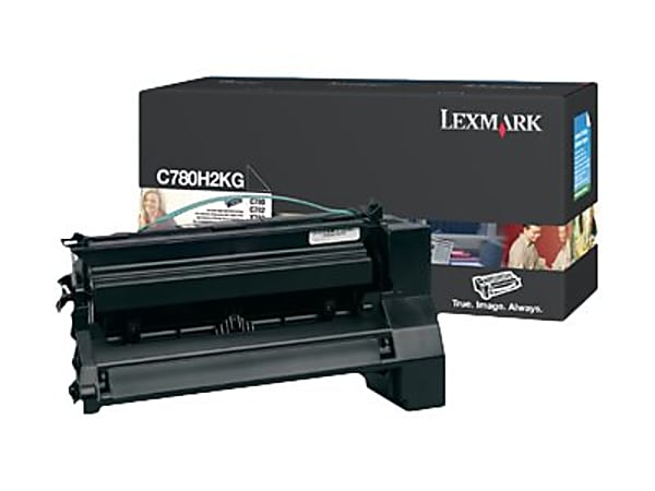 Lexmark™ C780H2KG Black High Yield Toner Cartridge
