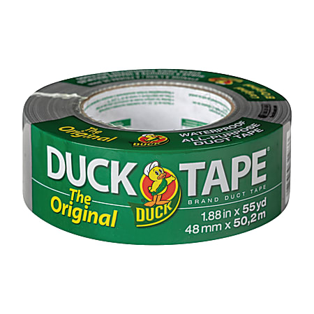 Duck® Duct Tape, 1.88" x 55 Yd., Silver