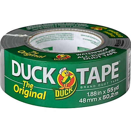 Duck&reg; Duct Tape, 1.88" x 55 Yd., Silver
