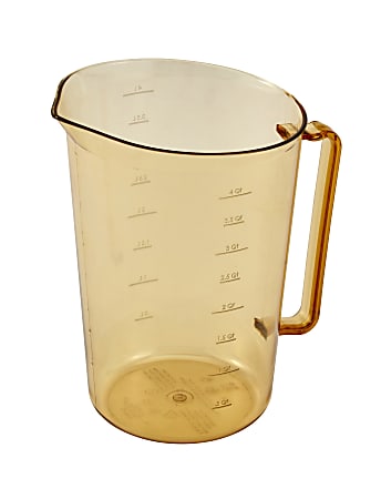 deep measuring cup with wire handle