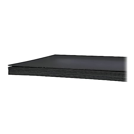 Pacon® Original Foam Core Graphic Art Board, 22" x 28", Black, Carton Of 5
