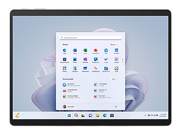 Microsoft Surface Pro 9 Tablet - 13" - (Core i7 12th Gen i7-1265U Deca-core (10 Core) 1.8 GHz) - 16 GB RAM - QIU00001