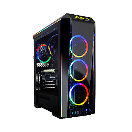 CLX SET TGMSETRXH0B83BM Liquid-Cooled Gaming Desktop PC, AMD