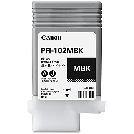 Canon PFI-102MBK インクカートリッジセット Amazon.com: Canon 2X PFI-102MBK Pigment Matte Black Ink Tank