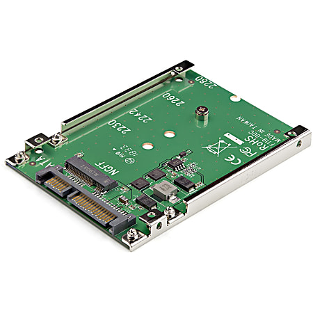 StarTech.com M.2 SATA SSD to 2.5in SATA Adapter Converter Convert