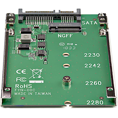 Adapter, Dual M.2 to SATA, 2.5' Bay RAID - Drive Adapters and