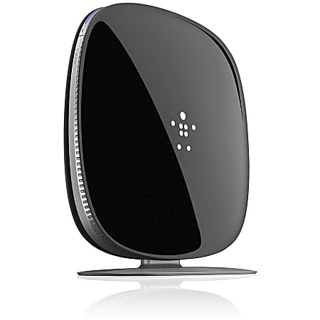 Belkin IEEE 802.11ac Ethernet Wireless Router - 2.40 GHz ISM Band - 5 GHz UNII Band - 200 MB/s Wireless Speed - 4 x Network Port - 1 x Broadband Port - USB - Gigabit Ethernet - Desktop