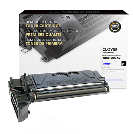 Clover Imaging Group™ CTGR047 Remanufactured Black Toner Cartridge Replacement For Xerox® 106R01047