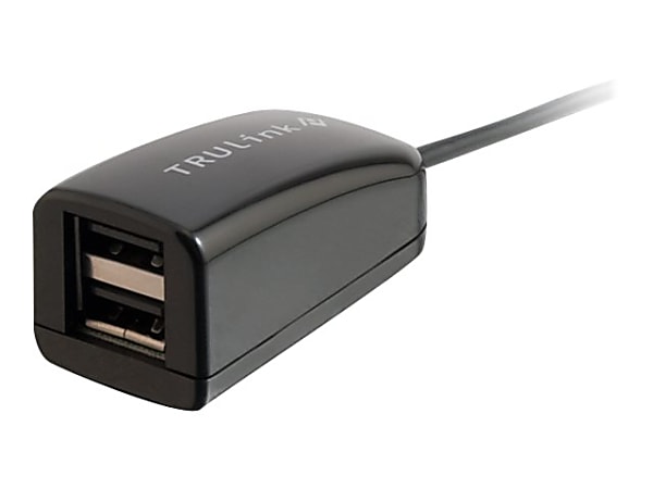 C2G 2-Port USB Hub for Chromebooks, Laptops and Desktops - Hub - 4 x USB 2.0 - desktop