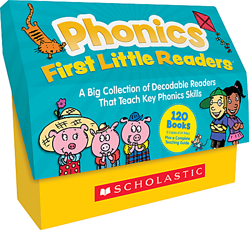 8Scholastic Phonics First Little Readers Classroom Set, 11-1/8”H