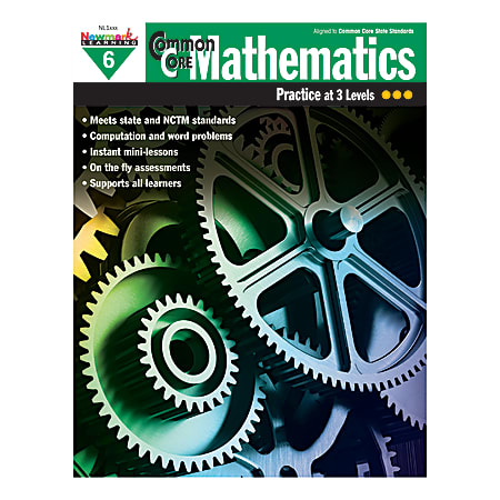 Newmark Learning Common Core Mathematics Book, Grade 6