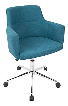 Lumisource Andrew Office Chair, Teal