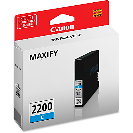 Canon PGI-2200 C Original Ink Cartridge - Inkjet - 1500 Pages - Cyan - 1 Each