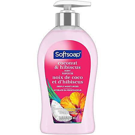 Softsoap® Liquid Hand Soap, Coconut And Hibiscus Scent, 11.3  Oz