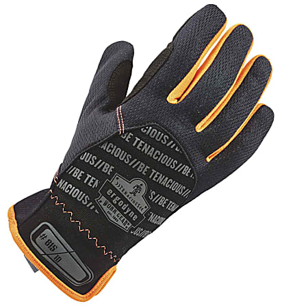 Ergodyne ProFlex 815 QuickCuff Utility Gloves, Small, Black