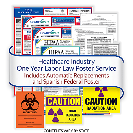 ComplyRight Healthcare Federal Bilingual And State English Labor Law 1 ...