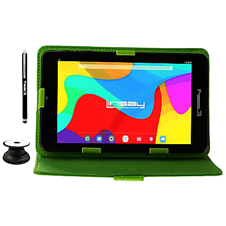 Linsay F7 Tablet, 7" Screen, 2GB Memory, 64GB Storage, Android 13, Green