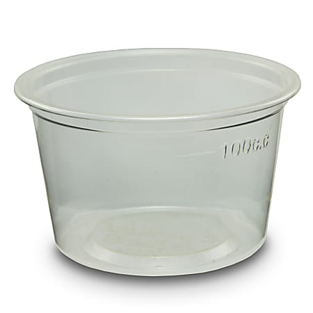 StalkMarket Planet+ Compostable Cold Cups, Souffle, 4 Oz, Clear, Pack Of 2,000 Cups