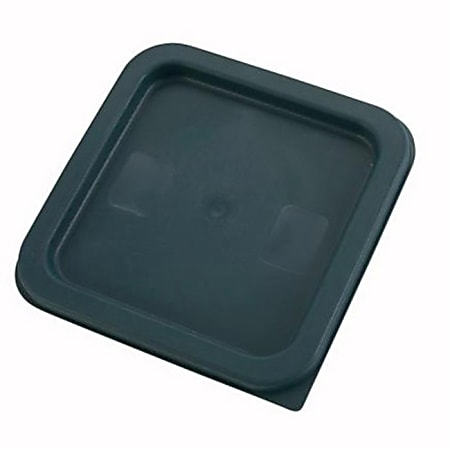 Winco Square Cover For 2- And 4-Qt Food Containers, 7-2/5" x 7-2/5", Green