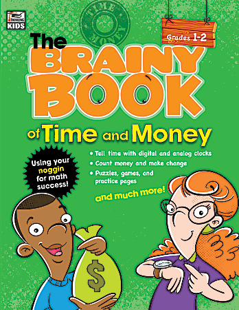 Thinking Kids® The Brainy Book Of Time And Money, Grades 1-2