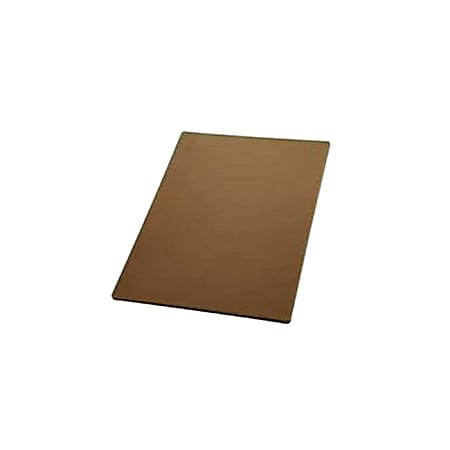 Winco Polyethylene Cutting Board, 1/2"H x 18"W x 24", Brown