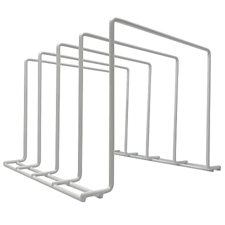 Better Houseware Coated-Steel Large Organizer, 7-1/2"H x 10-1/4"W x 10-3/4"D, Gray