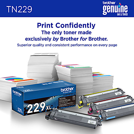 Brother TN229 Cyan Standard Yield Toner Cartridge TN229C - Office
