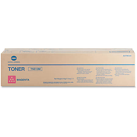 Konica Minolta TN-613M - Magenta - original - toner cartridge - for bizhub C452, C552, C552DS, C652, C652DS