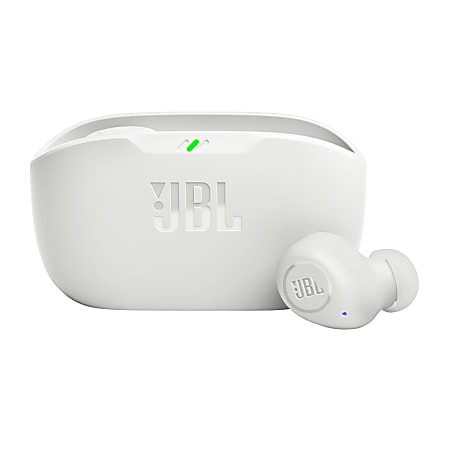 JBL Vibe Buds True Wireless Earbuds, White