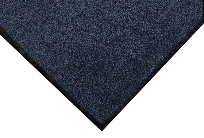 M+A Matting ColorStar Mat, 4' x 8', Midnight Blue, Smooth backing