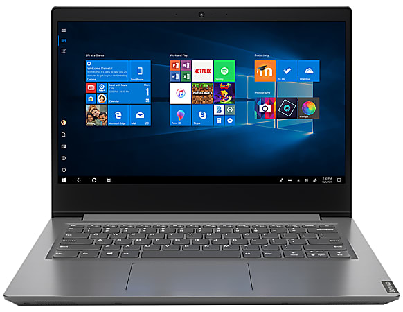 Lenovo® V14 IIL Laptop, 14" Screen, Intel® Core™ i3, 8GB Memory, 256GB Solid State Drive, Windows® 10, 82C401FFUS