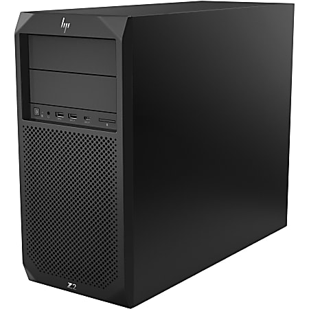 HP Z2 G4 Workstation - 1 x Intel Xeon Quad-core (4 Core) E-2104G 3.20 GHz - 32 GB DDR4 SDRAM RAM - 512 GB SSD - Mini-tower - Black - Windows 10 Pro 64-bit - Serial ATA/600 Controller - 0, 1 RAID Levels - Intel Optane Memory Ready - Gigabit Ethernet