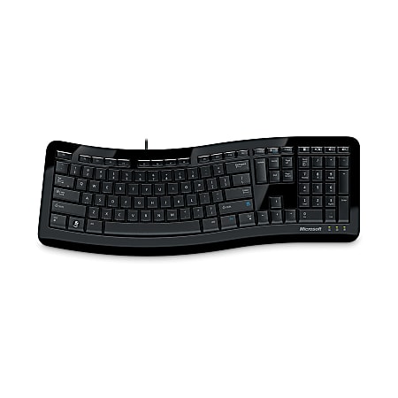 Microsoft® Comfort Curve Keyboard 3000, black