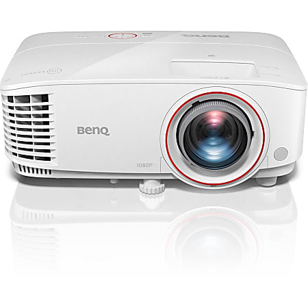 BenQ TH671ST 3D Ready Short Throw DLP Projector - 16:9 - 1920 x 1080 - Front - 1080p - 4000 Hour Normal Mode - 10000 Hour Economy Mode - Full HD - 10,000:1 - 3000 lm - HDMI - USB - 3 Year Warranty